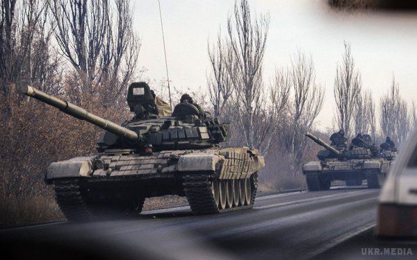  Бойовики стягують техніку до 29-го блокпосту. Терористи перекинули до 29-го блокпосту в Луганській області до 6 танків і 11 бойових бронемашин.