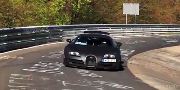 Компанія Bugatti приступила до випробувань нового суперкара. Bugatti вивів на тести наступника Veyron