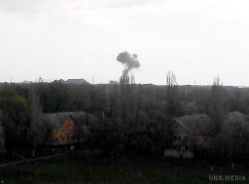В районі шахти «Східної» в Донецьку пролунав вибух (скрін, карта). У Донецьку, в районі шахти «Східної», у 14:10 прогримів вибух