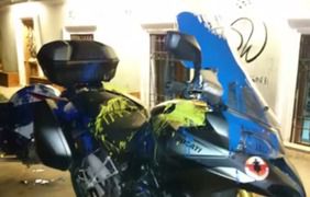 Розправа: ''Нічні вовки'' в шоці -у Грузії їхні мотоцикли облили жовто-блакитними фарбами (відео). Ще одна спроба показати росіянам, що вони можуть робити в інших країнах, а що  ні.