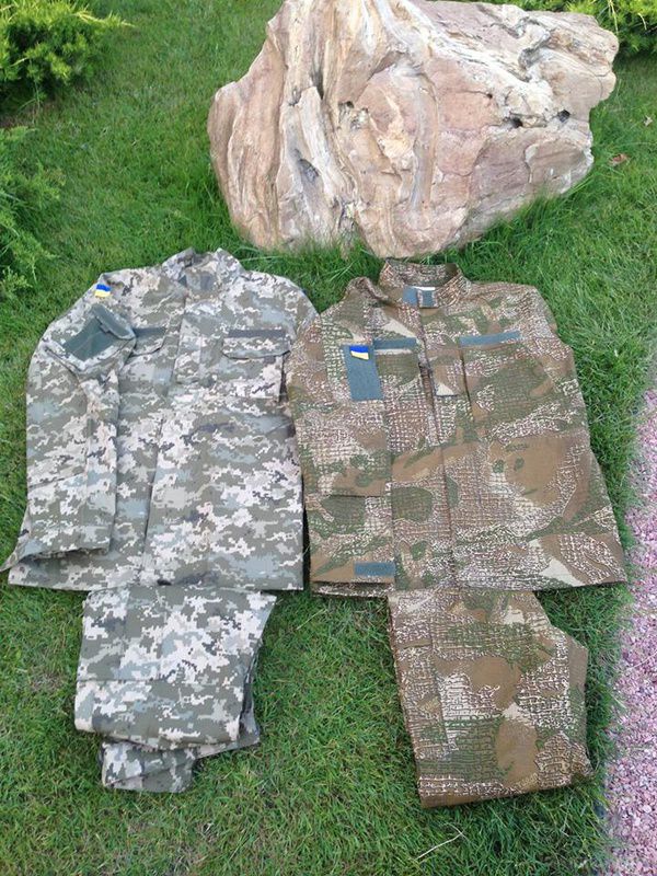 ФОТОФАКТ.  Нова форма-невидимка для української армії. У виготовленні одягу застосовується українська тканина