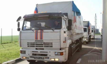 Черговий "гумконвой" Росія сьогодні відправить на Донбас. У складі колони понад 100 автомобілів.