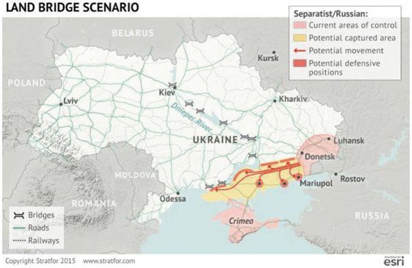 Шість планів вторгнення РФ в Україну за версією Stratfor. Росія може піти на агресивне розширення терористичних псевдореспублик