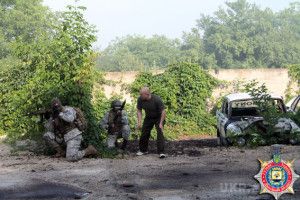 Карта АТО станом на 22 червня. Ситуація на сході країни (карта АТО) станом на 12:00 22 червня 2015 року за даними РНБО України.
