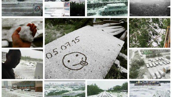 Російське місто Воркута завалило снігом (фото). Російське місто Воркуту завалило снігом, незважаючи на те, що на вулиці другий місяць літа. 