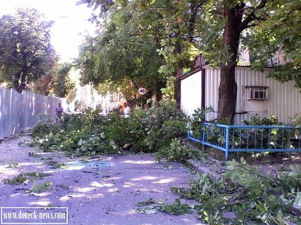 Наказ Захарченко стріляти по Донецьку виконаний. Цілі вражені (фото, відео 18+, ненормативна лексика). 18 липня запам'ятається жителям Донецька надовго. 