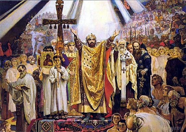  Через хресну ходу сьогодні в центрі Києва перекриють рух . З 12:00 до 13:30 буде призупинено рух усіх видів транспорту на бул. Т. Шевченка - вулиця Володимирська - вул. Трьохсвятительській - Володимирська гірка