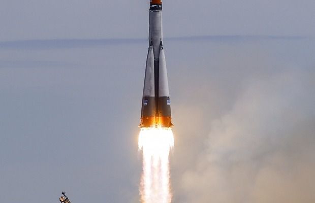 Космічний корабель "Союз" з астронавтами на борту успішно стартував на МКС (фото). Ракета "Союз-ФГ" з екіпажем успішно стартувала з космодрому Байконур на МКС.