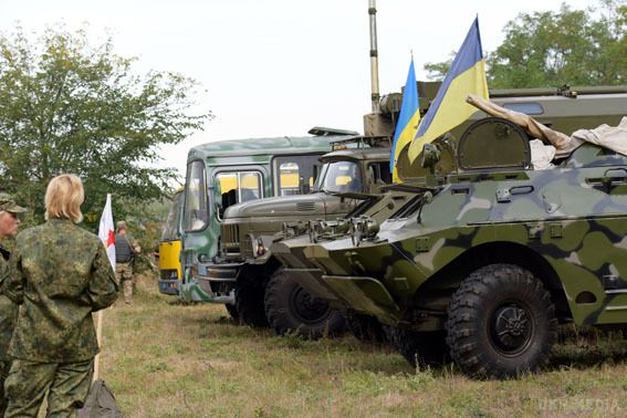 Карта АТО станом на 22 вересня. Ситуація на сході країни (карта АТО) станом на 12:00 22 вересня 2015 року за даними РНБО України.