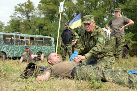 Карта АТО станом на 22 вересня. Ситуація на сході країни (карта АТО) станом на 12:00 22 вересня 2015 року за даними РНБО України.