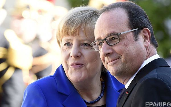Олланд і Меркель зробили заяву про вибори та амністію в ДНР/ЛНР. Лідери Франції та Німеччини заявили, що вибори повинні пройти за українськими законами