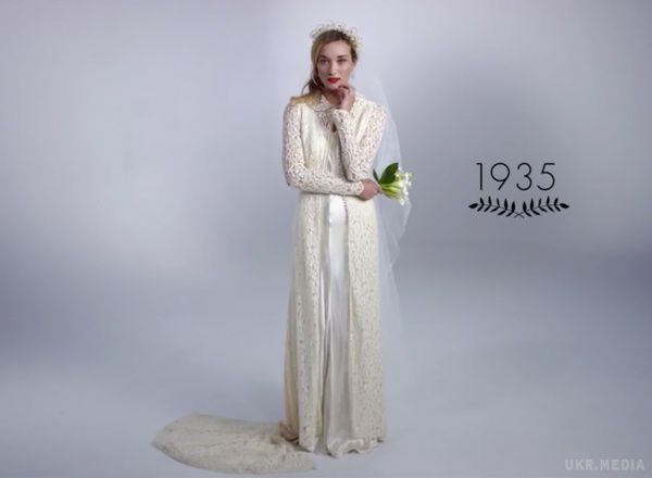 Як змінилася весільна мода за останні 100 років (фото). Часи змінюються, і яскравіше всього це відбивається на моді.