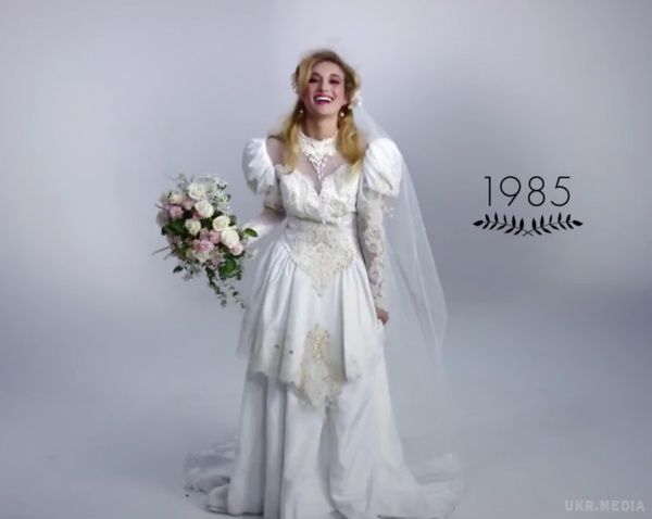 Як змінилася весільна мода за останні 100 років (фото). Часи змінюються, і яскравіше всього це відбивається на моді.