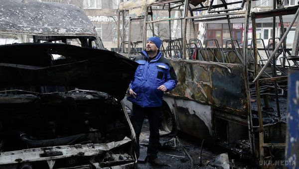  13 вибухів зафіксувала ОБСЄ в районі ж/д вокзалу в Донецьку. Спеціальна моніторингова місія ОБСЄ 3 жовтня 2015 року зафіксувала 13 вибухів в районі залізничного вокзалу Донецька.