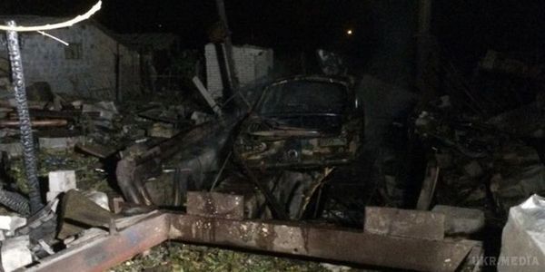  Потужний вибух стався під Києвом. Вибухнули газові балони та машина, яка стояла в гаражі.