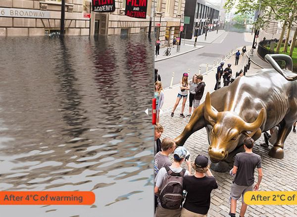 Вчені показали, як зміниться світ із-за глобального потепління. Світовий банк опублікував звіт, з якого випливає, що в 2030 році багато міст просто підуть під воду.