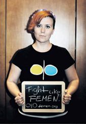 Саша Шевченко: Під Верховною Радою були несправжні активістки Femen. Після Майдану "Фемен" не було ні чути, ні видно – тепер вони знову на слуху.