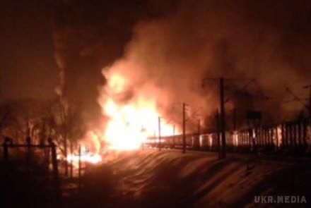 Потужний вибух у м. Дебальцеве. Партизани знищили вагон з боєприпасами окупантів. В окупованому Дебальцеве Донецької області вчора прогримів потужний вибух на залізничній станції.