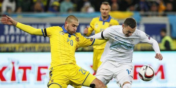 Збірна України обіграла Словенію в першому стиковому матчі відбору на Євро-2016. Сьогодні, 14 листопада, завершився матч першого раунду плей-офф кваліфікації на Євро-2016 між збірною України та командою Словенії.