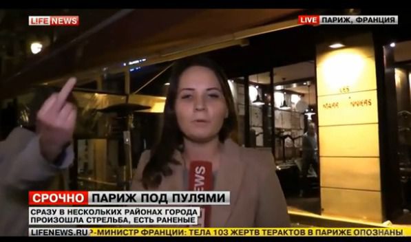 У Парижі перехожий обматюкав Lifenews. Перехожий в прямому ефірі у Франції обматюкав російський телеканал Lifenews.