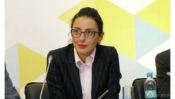 Хатія  Деканоїдзе відреагувала на мітинг не атестованої міліції у Києві (відео). Подібна реакція на реформу була цілком очікуваною.