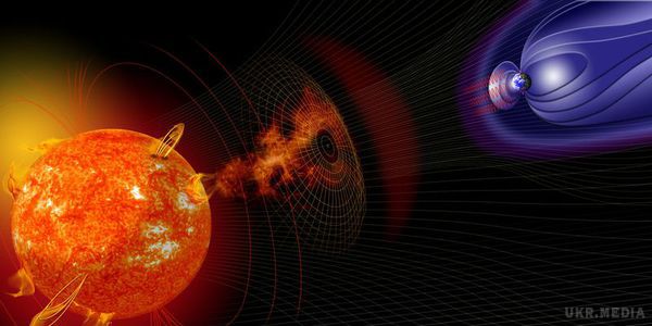 Фахівці прогнозують магнітні бурі у новорічну ніч. Причиною, за словами вчених, стануть спалахи, що виникли у центрі сонячного диска - в самій активній зоні.