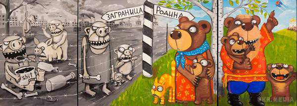 «Я зараз в Кремль подзвоню!»: Мережу підірвали іронічні карикатури про життя росіян. Російський художник створив серію цікавих картинок.
