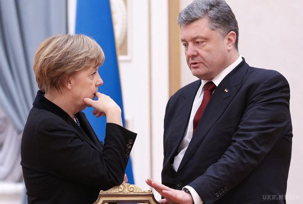 Що чекає Донбас? Нова стратегія?. Сьогодні в Берліні Петро Порошенко проведе переговори з Ангелою Меркель.