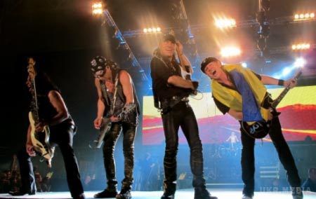 Scorpions в Києві. Популярний музичний гурт «Scorpions» виступив у Києві з ювілейним концертом «50th Anniversary»