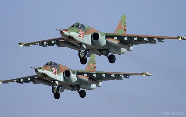 У Росії розбився військовий літак. У Ставропольському краї при виконанні планового навчально-тренувального польоту розбився літак Су-25.