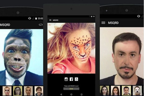 Facebook купив білоруське додаток MSQRD. Суть її полягає в можливості накладати на обличчя на відео різноманітні "маски" - від тварин до популярних кіногероїв і зірок шоу-бізнесу.