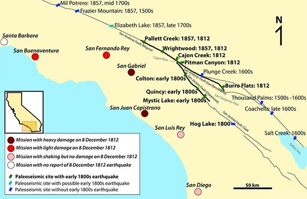 Вчені спрогнозували потужний землетрус на півдні Каліфорнії. Геофізики повідомляють, що це явище може стати повторенням катастрофи 1812 року.