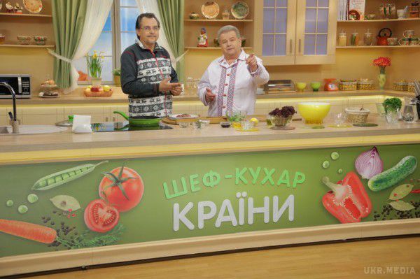 Михайло Поплавський став ведучим кулінарного шоу (фото). Сьогодні, 2 квітня, на каналі Ера стартувала серія передач Шеф-кухар країни з Михайлом Поплавським.