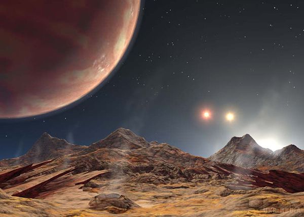 Астрономи відкрили екзопланету з трьома "сонцями". Екзопланета є гарячим юпітером.
