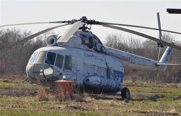 Як виглядає вертоліт Брежнєва, який подарують Словаччині. Вертоліт МІ-8 знаходиться у летовищі "Ужгород".В