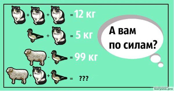 Школярі вирішують цю задачку на раз-два. А ви впораєтеся?. Спите? Тоді прокидайтеся! Ось задачка, яка вже тиждень бродить по просторах Facebook і, треба сказати, залишає за собою суперечливі результати. 