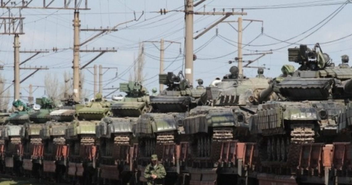 РФ перекидає в Донецьк танки, БМП і "Гради"-Розвідка.  Населений пункт Харцизьк зафіксовано прибуття залізничного ешелону з особовим складом та військовою технікою