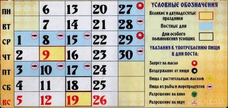 Церковний православний календар на червень 2016. Церковні свята, пости, дні пам'яті святих в червні 2016.