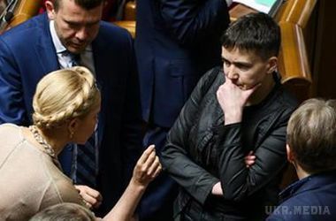 Савченко розповіла, що думає про Тимошенко. Нардеп упевнена, що лідер "Батьківщини" готова йти за Україну до кінця.