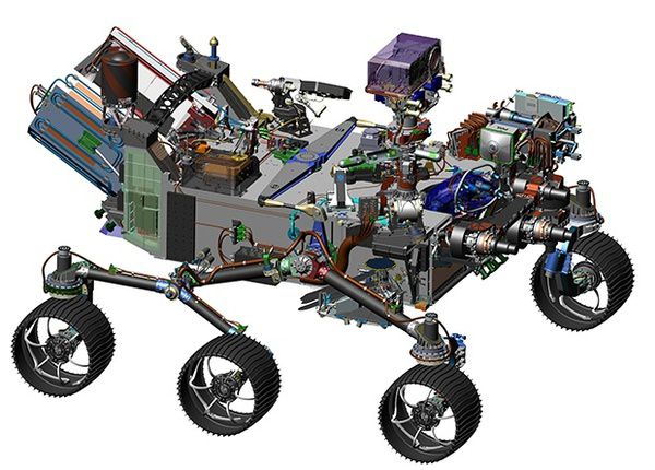 NASA здивувало дизайном нового марсохода (фото). Аерокосмічне агентство NASA оголосило про перехід до фінальної стадії проектування свого наступного марсохода "Марс -2020" і показало приблизний остаточний дизайн планетохода, який запозичує деякі риси у Curiosity .