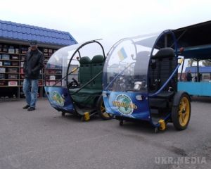 Унікальний український електромобіль пройшов сертифікацію (відео). У Кривому Розі створили електромобіль із двома колесами.