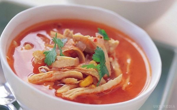 Суп з помідорами «Радість шлунка» (рецепт). Оригінальна солодка заправка з помідорів з перчиком роблять цей суп неповторним, спробуйте!