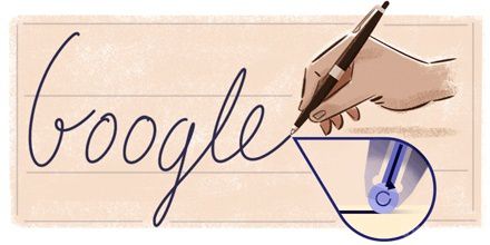 Google присвятив дудл винахіднику кулькової ручки. Інтернет-браузер Google присвятив черговий анімований дудл Дня народження винахідника кулькової ручки Ласло Біро.