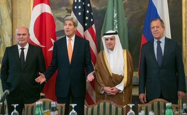 США, Росія, Туреччина і Саудівської Аравії зустрінуться у зв'язку з Сирією. Зустріч має відбутися у Швейцарії, в місті Лозанна.