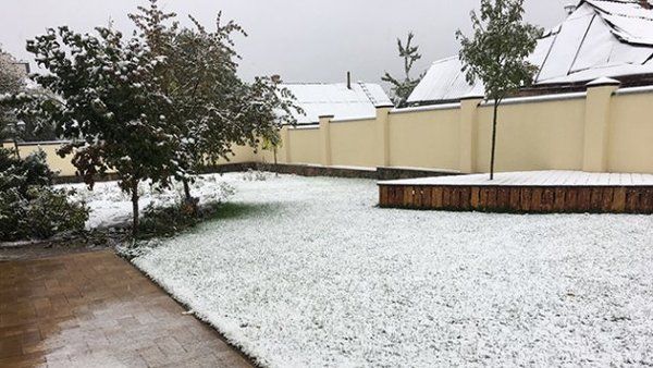 Вінницю засипало першим снігом. У четвер, 13 жовтня, у Вінниці випав перший сніг. 