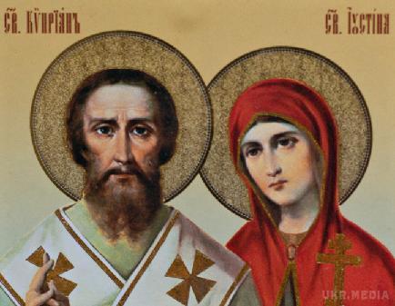 Народні прикмети: 15 жовтня. Православна церква сьогодні згадує відразу трьох святих: Кипріяна, Іустину і Феоктиста. 