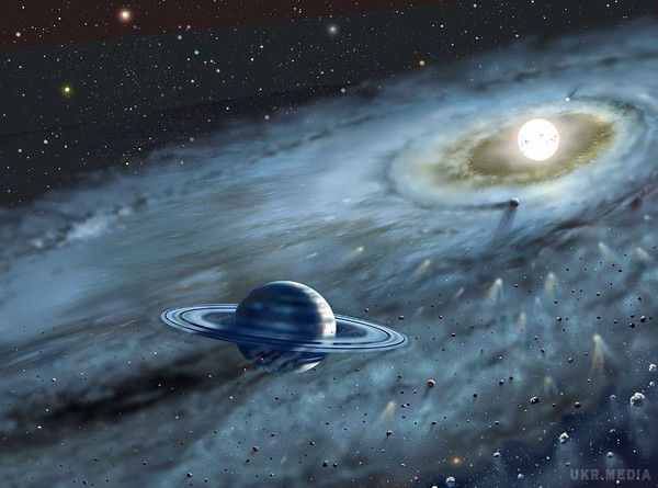 Астрономи відкрили нову екзопланету з величезними кільцями. Вчені з Японії та Голландії взялися за вивчення нового небесного тіла – екзопланети. Це об'єкт з гігантськими кільцями, що обертаються в різні сторони.