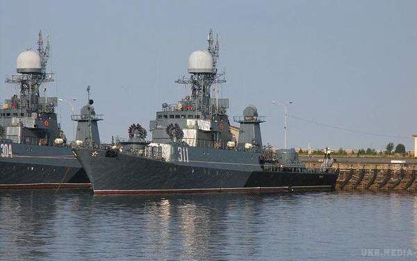 Російські військові кораблі наблизилися до кордонів Латвії. Корвет зафіксували в 11 морських милях від латвійських кордонів.
