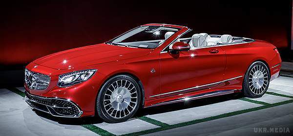Стала відома ціна на найдорожчий кабріолет Mercedes-Maybach. Ціни на автомобіль починаються від 300 000 євро.