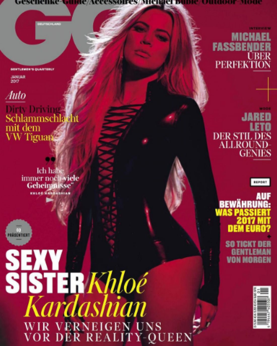 Хлої Кардашян знялася у відвертій фотосесії для GQ. Телезірка знялася в пікантному фотосеті для німецької версії чоловічого журналу, щоб довести, що вона нічим не гірша сестри